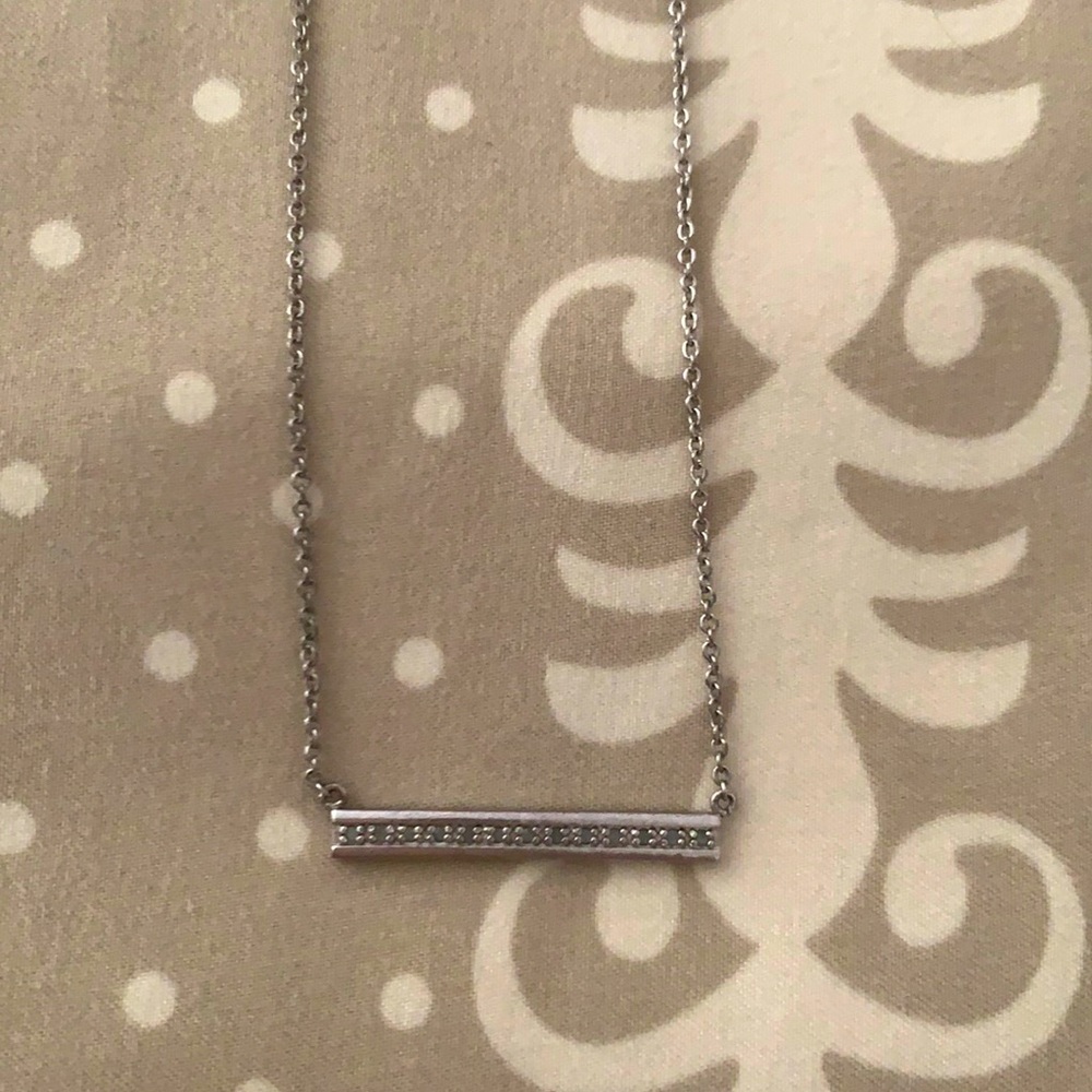 Silver necklace
